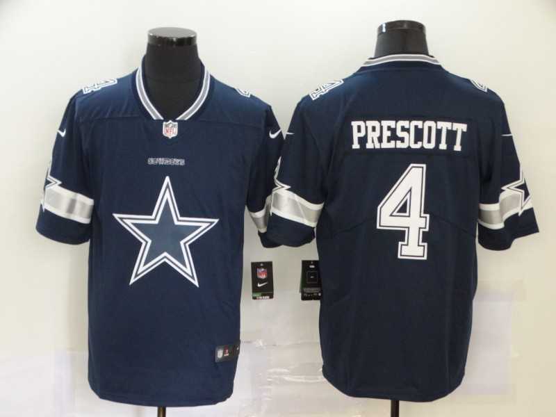 Nike Cowboys 4 Dak Prescott Navy Team Big Logo Vapor Untouchable Limited Jersey,We sell and wholesale Nike Cowboys 4 Dak Prescott Navy Team Big Logo Vapor Untouchable Limited Jersey on line form chian!